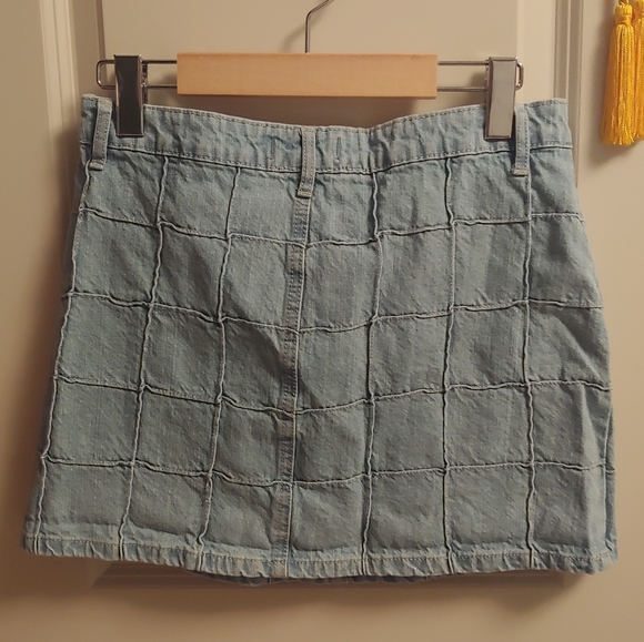 High waisted denim skirt - Picture 3 of 3